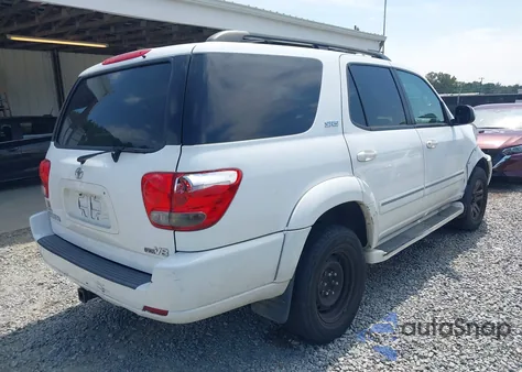 2007 Toyota Sequoia Sr5 V8 из США, поврежденный, VIN 5TDZT34A67S298936